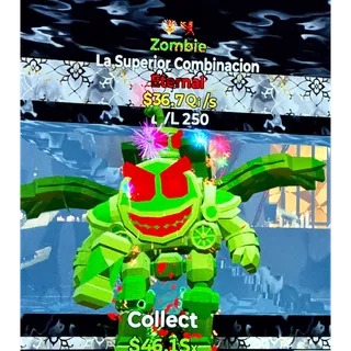 Zombie La Superior Combinacion/36.7 