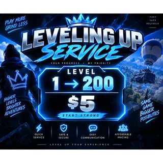Level Up Service (1-200)($5)