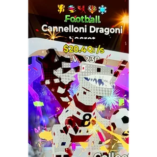 Football Cannelloni Dragoni (20.4 Qi)