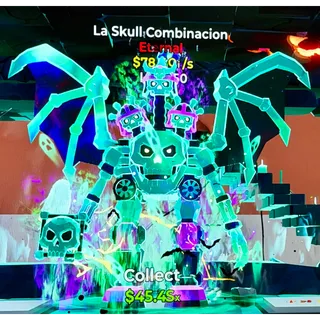 Halloween La Skull Combinacion