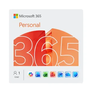 1 Month Microsoft 365 Personal Subscription (formerly known as Office Suite) - USA