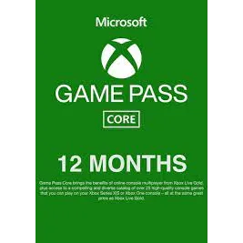 XBOX Game Pass Core 12 Months Subscription key