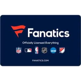 $100 USD fanatics gift card