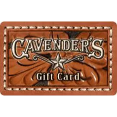 $50.00 USD cavender gift card