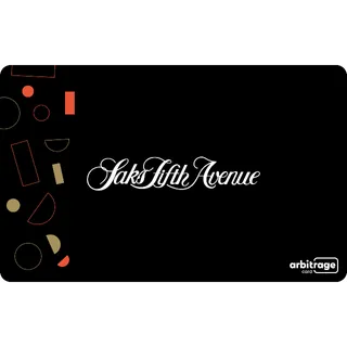 $29.37 USD saks fifth avenue gift card