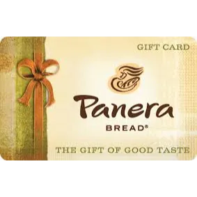 $40.00 USD Panera Bread gift card