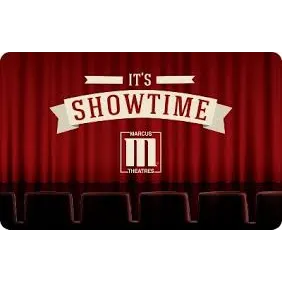 $25.00 USD marcus theater gift card