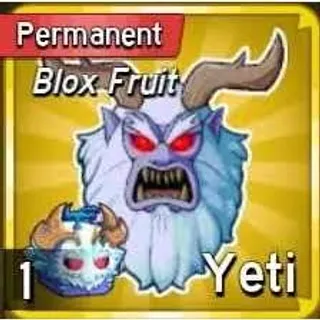 Blox Fruits | Perm Yeti Fruit 2999R