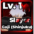 Roll Anime to FIght! | Unit ( Slayer ) Goji evo