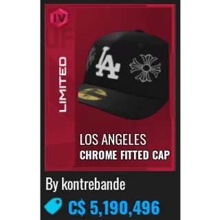 NFL Universe Football | LA Chrome Fitted Cap
