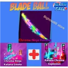 Chroma Ninja Katana Full set - Blade Ball