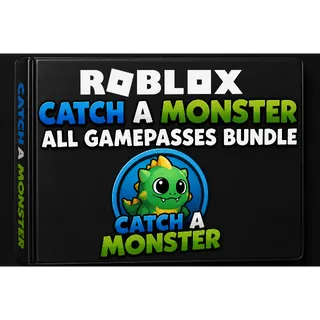 Catch A Monster | All Gamepasses 3000R