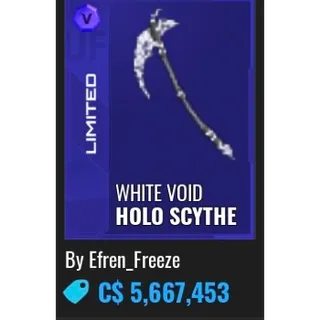 NFL Universe Football | White Void Scythe