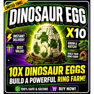 Build A Ring Farm | Dinosaur Eggs 10x