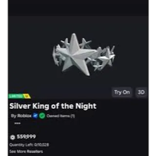 Limited | Silver King of the Night (Skotn)