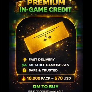 Any Giftable Roblox Game Pass | 10000 Bux