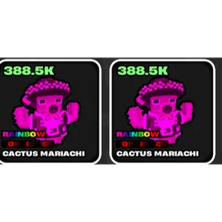 Fortnite Fruits vs Brainrots 2x rainbow mariachi cactus 388.5k dmg