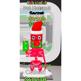 Fortnite steal the brainrot Christmas Pot Hotspot