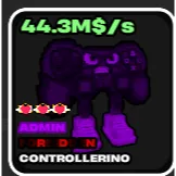 Admin Controllerino 44.3m/s Fruits vs Brainrots