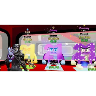 21 Bundle Galaxy dreamy Gold Fortnite Steal the Brainrot