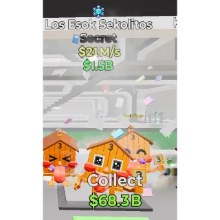 Los Esok Sekolitos Frozen trait Fortnite steal the brainrot