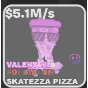 Fruits vs Brainrots Skatezza Pizza 5.1m/s