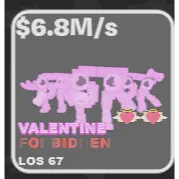 Fruits vs Brainrots Los 67 6.8m/s