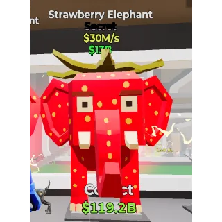 Strawberry Elephant Rare Fortnite Steal the Brainrot 30m/s