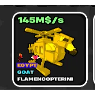 Flamencopterini Fortnite Fruits vs Brainrots 145m/s Egypt