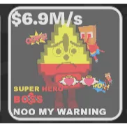 Fruits vs Brainrots Noo My Warning 6.9m/s