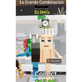La Grande Combinacion with Firework trait Fortnite steal the brainrot