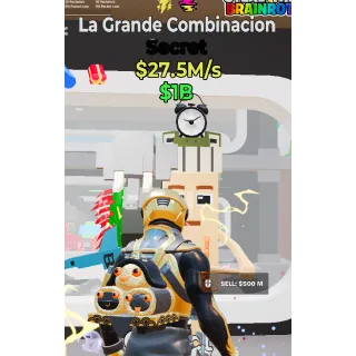 La grande combinacion 2 trait Fortnite steal the brainrot
