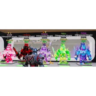 Fortnite Steal the Brainrot Bundle RARE KINGINI all 5