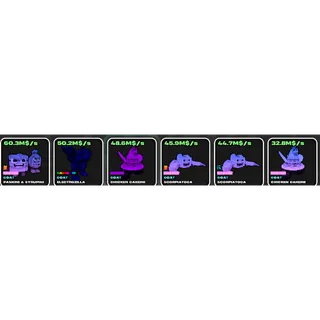 Goat bundle Fruits vs Brainrots