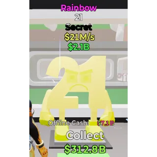 Fortnite Steal the brainrot 21 Rainbow