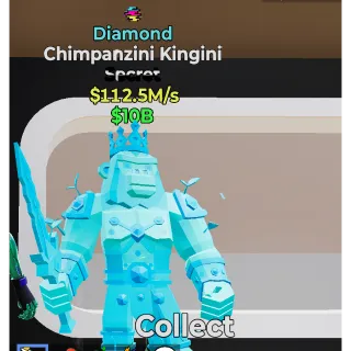 Chimpanzini Kingini Diamond with Glitch Fortnite steal the brainrot