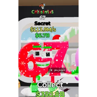 Fortnite steal the Brainrot Christmas 67 Skibidi