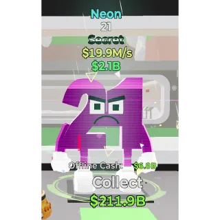 Fortnite steal the brainrot 21 neon