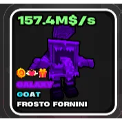 Galaxy Frosto Fornini 157.4m/s Fortnite Fruits vs Brainrots