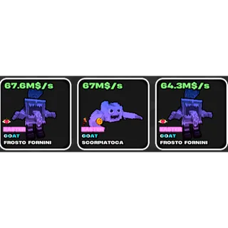 Goat easter bundle Fruits vs Brainrots