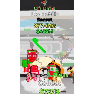 Fortnite steal the brainrot Christmas Los Mobilis skibidi