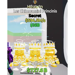 heaven Los Chimpanzini Princinis Fortnite Steal the Brainrot with fireworks