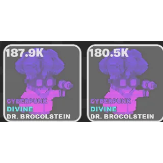 Fortnite Fruits vs Brainrots 2x Brocolstein 180k+ 