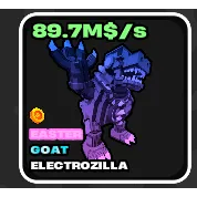 Easter Electrozilla 89.7m/s Fortnite Fruits vs Brainrots