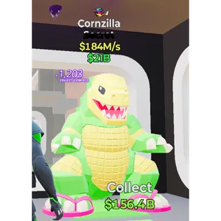 Cornzilla with glitch Fortnite Steal the Brainrot