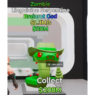 Linguicine Serpentine Zombie Fortnite Steal the Brainrot NEW