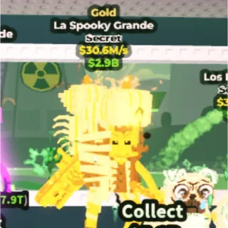 LA SPOOKY GRANDE GOLD| FAST DELIVERY