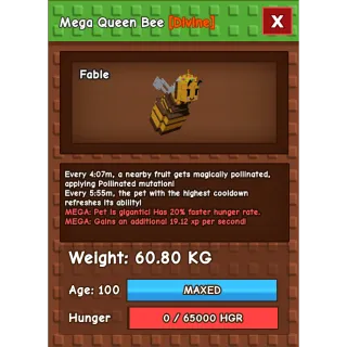 60kg Mega Queen Bee - GAG