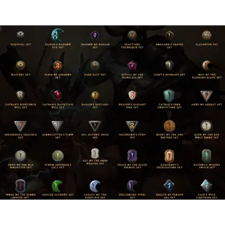 S13 Warlock Charm Set: 5x Nameless Full Set (+15 Hellfire Skills) + 6 slot Seal | Fast Delivery-In Stock