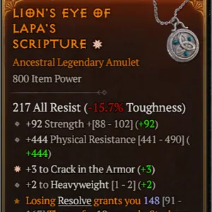 1⭐paladin end game items